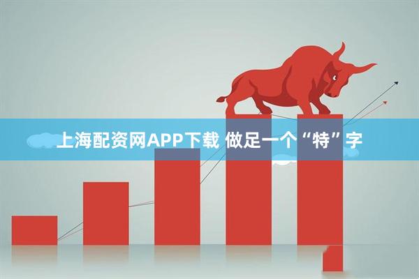 上海配资网APP下载 做足一个“特”字